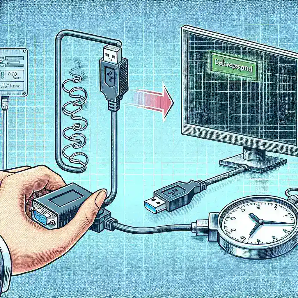 Why does my USB to VGA adapter have delayed response?