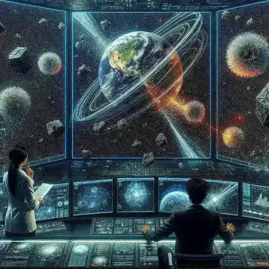 AI Predictive Models Analyzing Orbital Debris Collision Probabilities