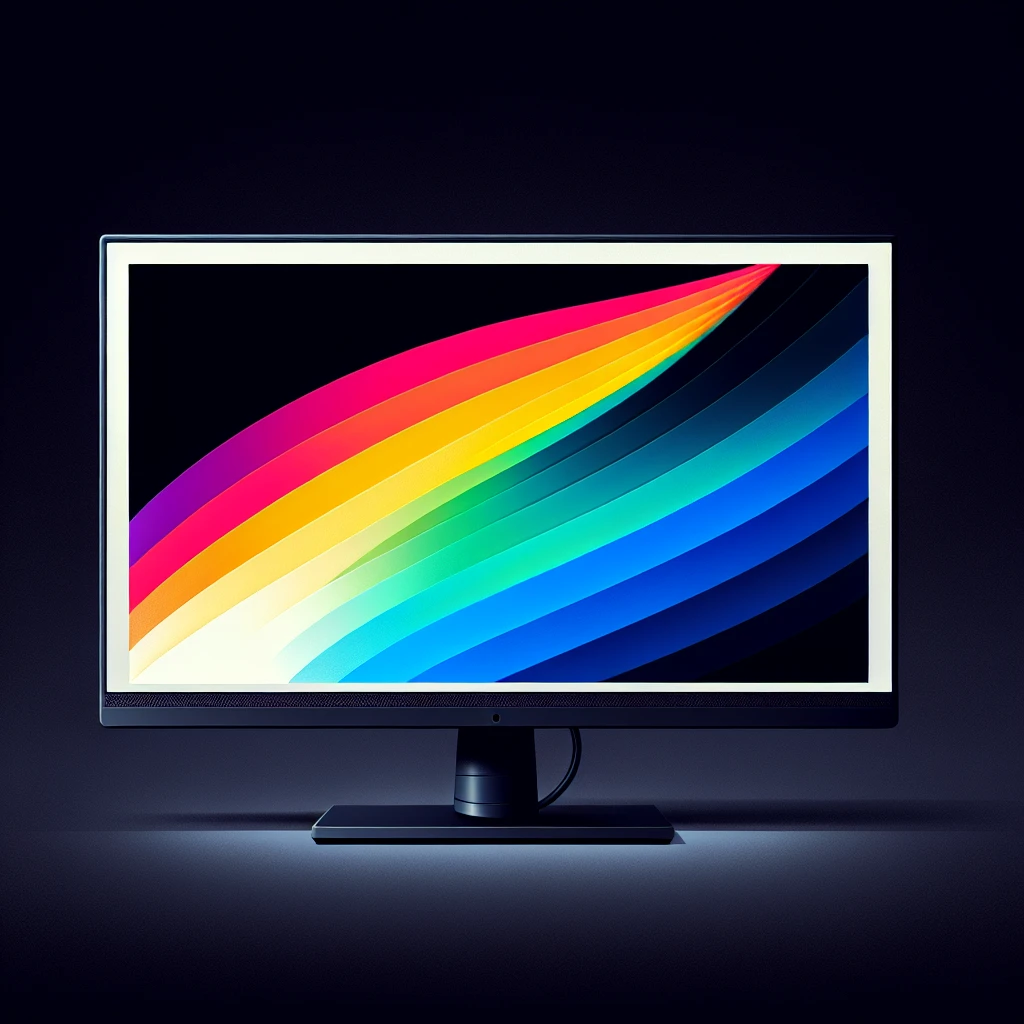 Can LCD monitors display true black colors?